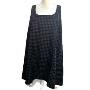 NWOT ModCloth houndstooth tweed-like dress 24W